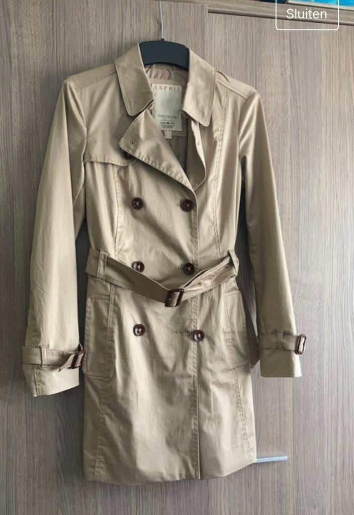 Beige parka Esprit, Maat 38/40 (M), Beige, Ophalen of Verzenden, Zo goed als nieuw