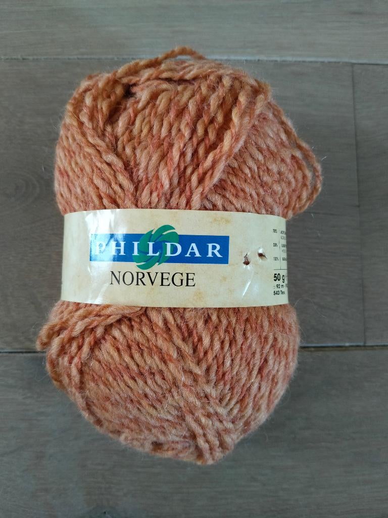 1 paquet de laine à tricoter Phildar Norvege, Enlèvement, Comme neuf, Tricot ou Crochet