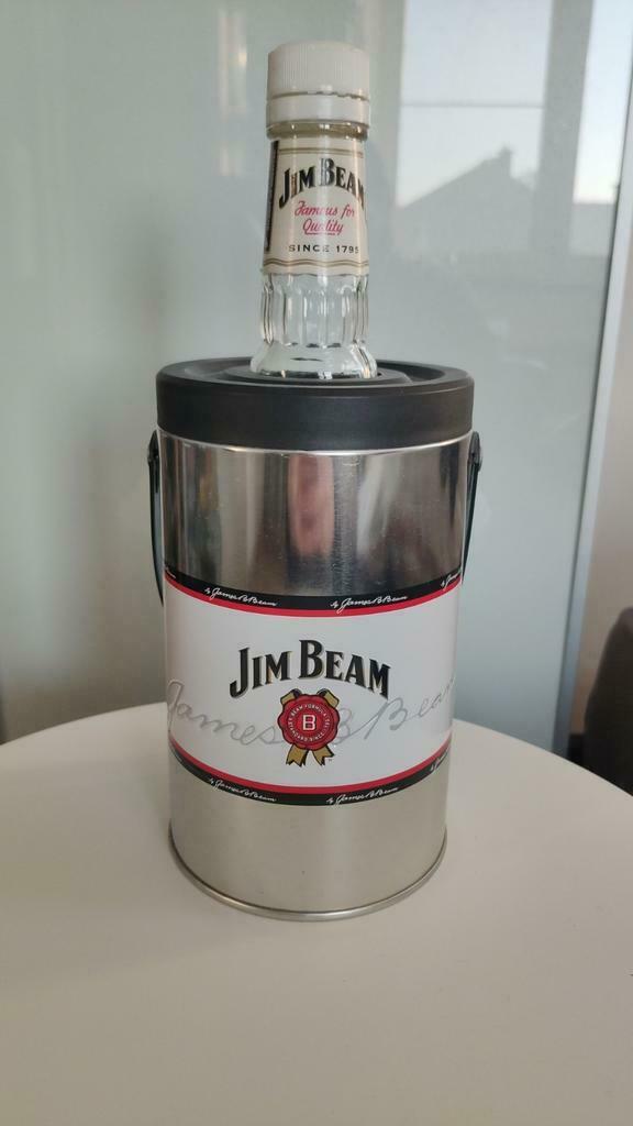 Jim beam ijs emmer retro,collect, verzamelen., Verzamelen, Ophalen of Verzenden