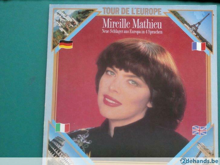 Mireille Mathieu "Tour de l'Europe", CD & DVD, Enlèvement ou Envoi