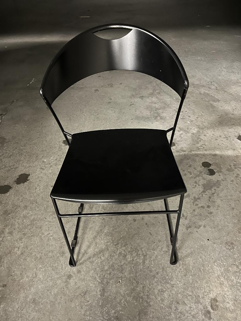 4 Stoelen, Ophalen, Gebruikt, Zwart, Vier