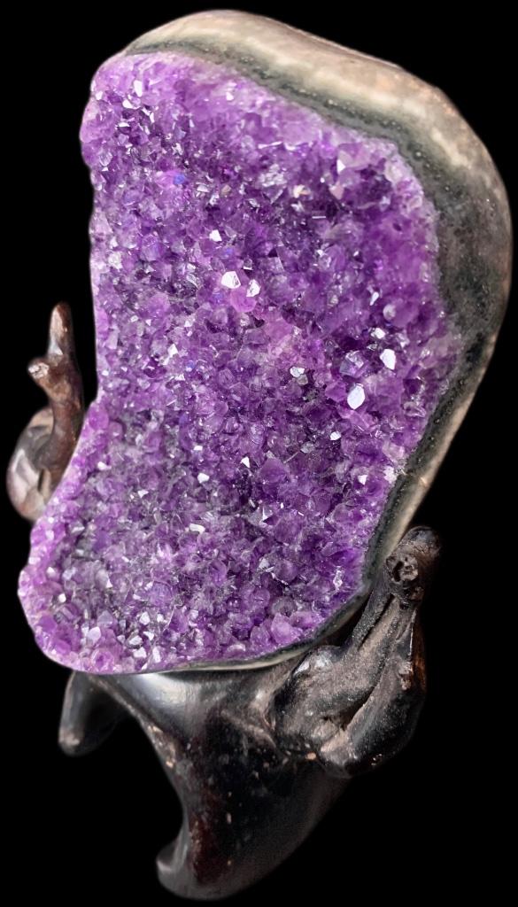 Amethyst Brok Edelsteen Amethist Mineraal Geode Agaat, Verzenden, Mineraal
