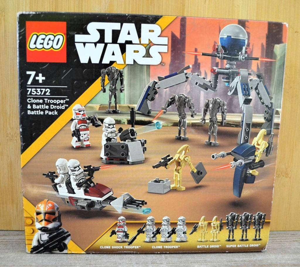 Star Wars clone troopers & battle droid. Battle pack. Nieuw, Enlèvement ou Envoi, Neuf, Ensemble complet, Lego