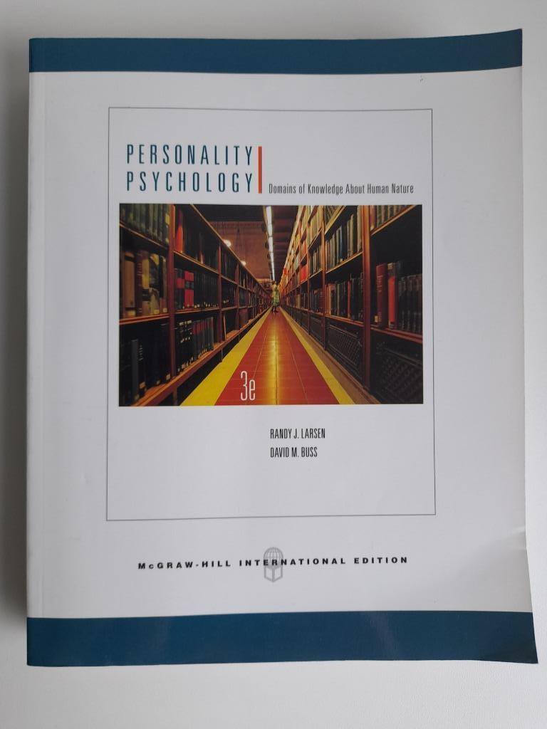 Personality psychologie, Boeken, Ophalen of Verzenden, Zo goed als nieuw