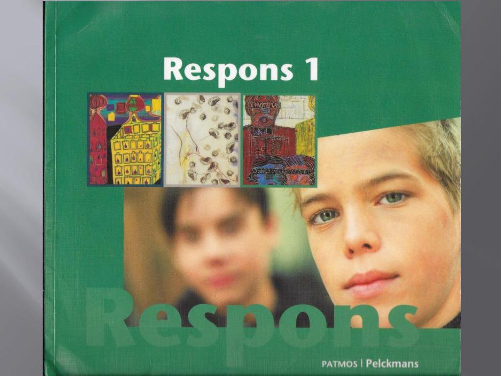 Respons 1, Boeken, Gelezen, ASO, Godsdienst en Levensbeschouwing, Ophalen of Verzenden