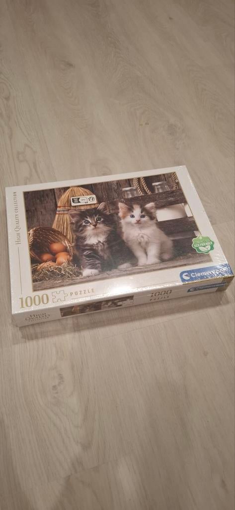 Puzzel katten 1000 stukken nieuw, Ophalen of Verzenden