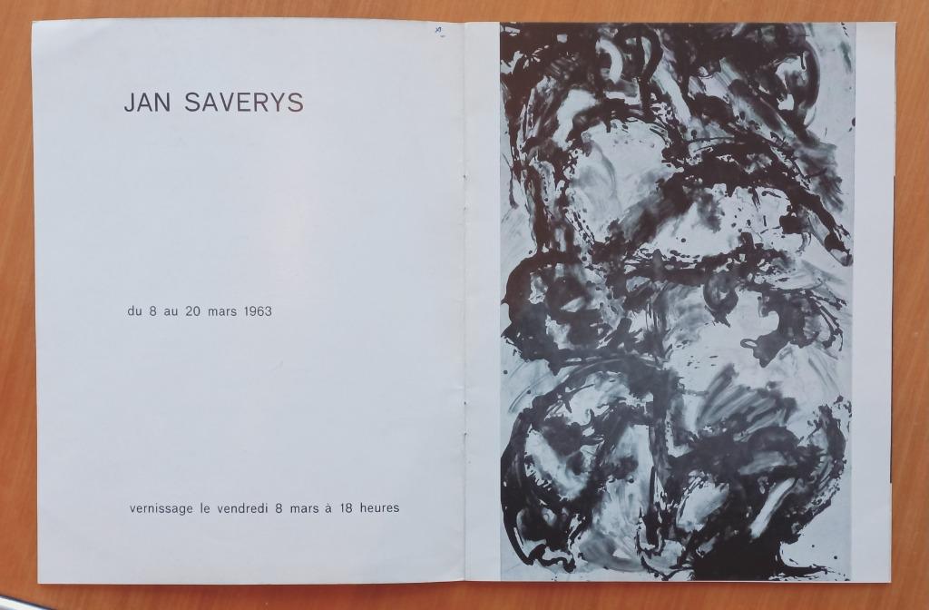 Jan Saverys Le Zodiaque Brussel 1963 Jan Walravens, Boeken, Ophalen of Verzenden