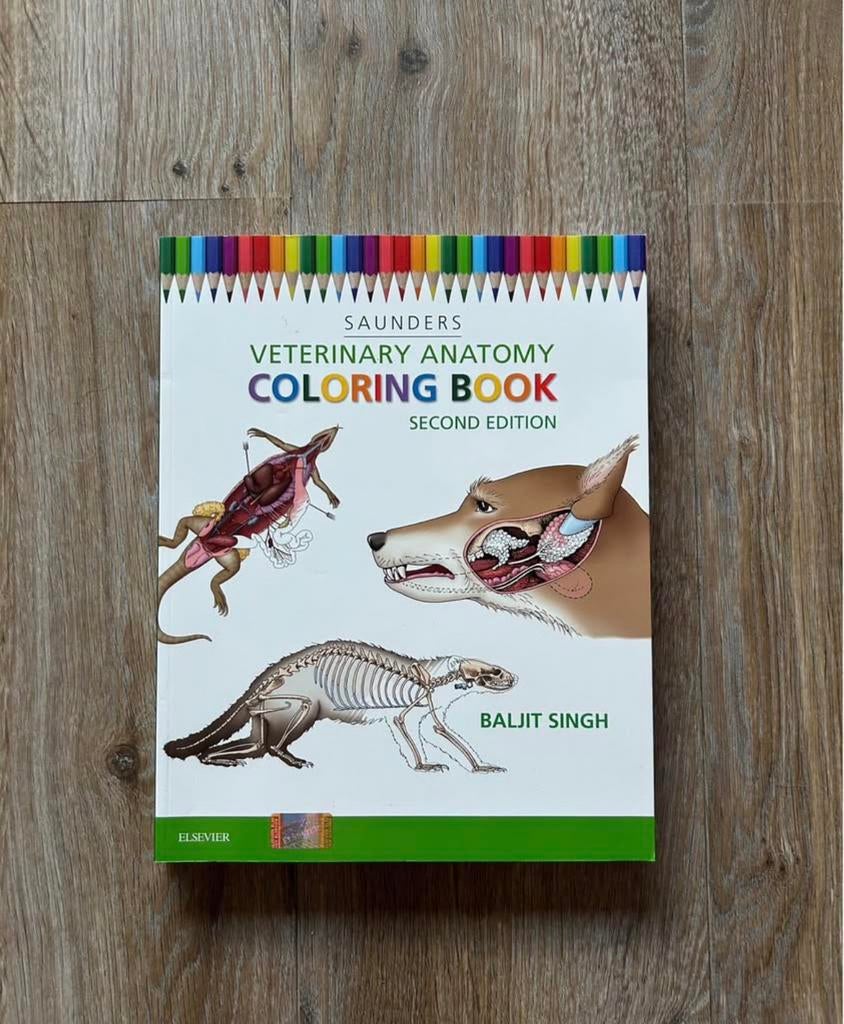 Kleurboek Anatomie, Ophalen, Nieuw