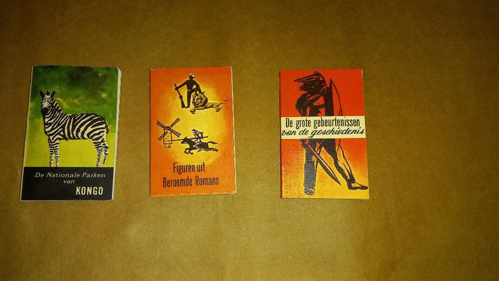 3 mini-albums Franco-suisse ( 1957 ), Boeken, Onbekend, Ophalen of Verzenden, Zo goed als nieuw, Meerdere stripboeken