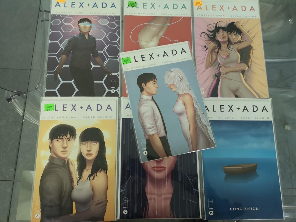 Alex + Ada (Image Comics) - Set van 7 strips waarvan #1 & 15, Meerdere comics, Ophalen of Verzenden, Nieuw
