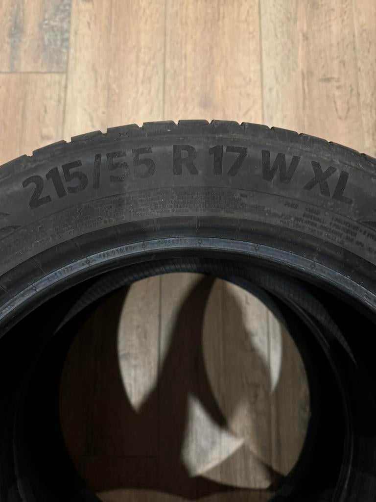 Pneu continental 215/55 R17 XL - été, Enlèvement, Utilisé