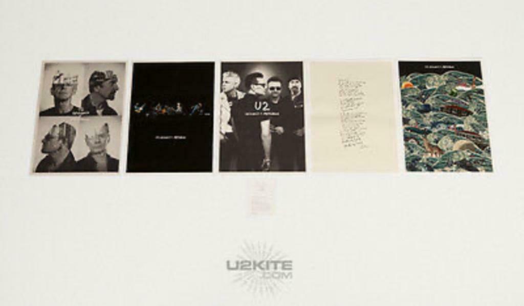 U2 I-E BEPERKTE COLLECTIE VAN 5 PRINTS POSTERS, Ophalen of Verzenden, Nieuw