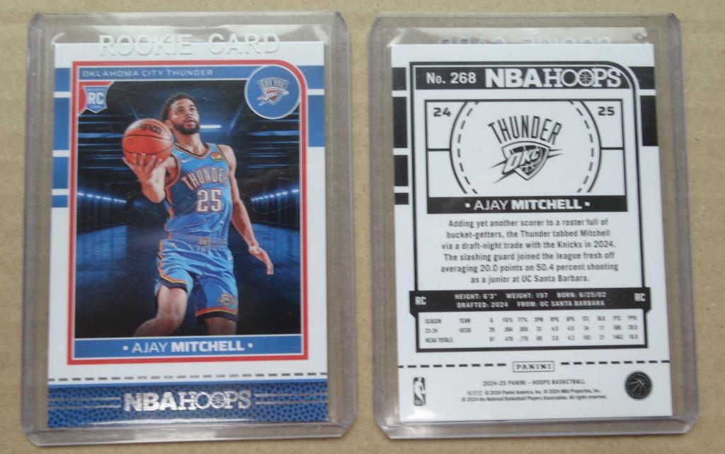 Recrue de la NBA Ajay Mitchell OKC, Sports & Fitness, Basket, Envoi, Neuf, Autres types