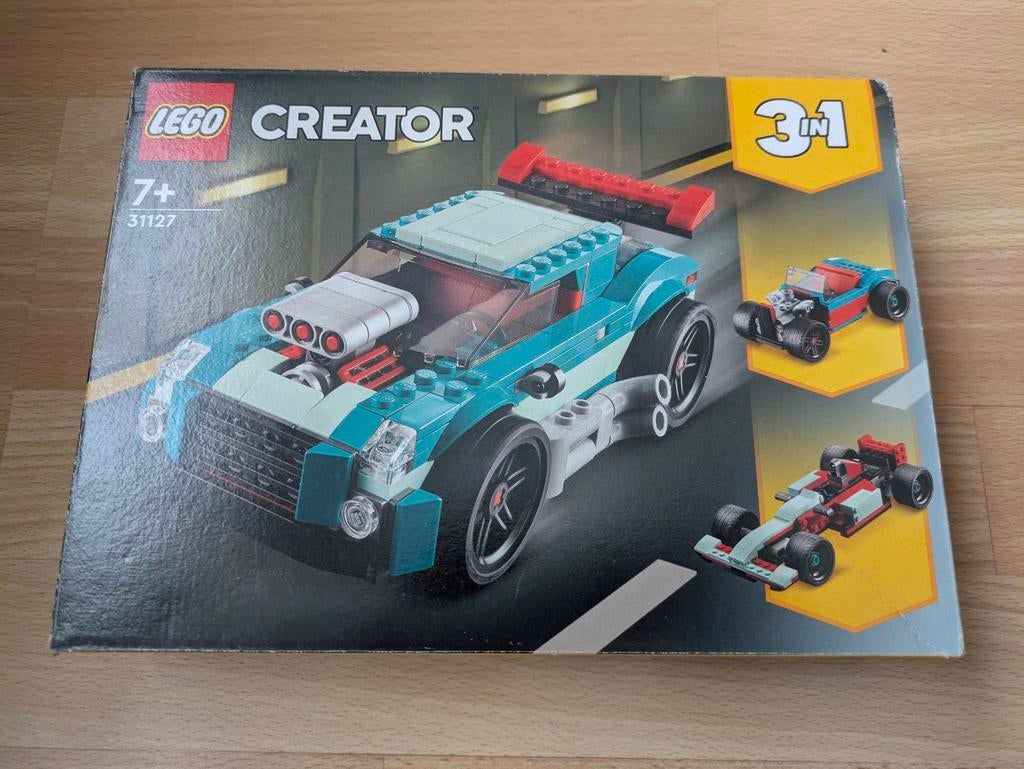 Lego creatie 3in1 raceauto's 31127, Ophalen of Verzenden, Lego