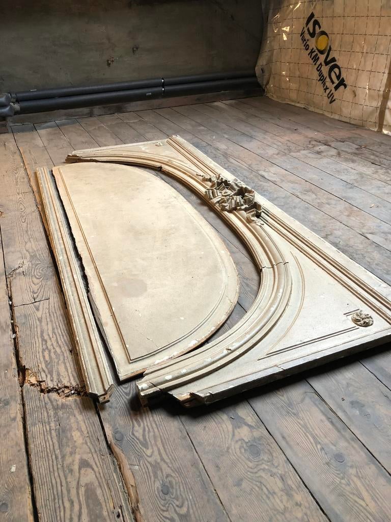 ARCHITECTUUR ANTIEK PANEEL HOUT FRANS KASTEEL INBOUW, Ophalen