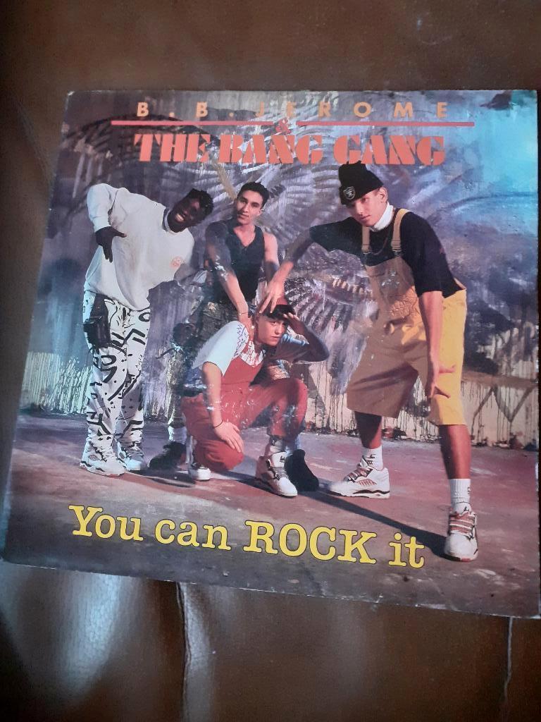 45T B.B. Jerome & Bang Gang : You can rock it (Belpop), Enlèvement ou Envoi