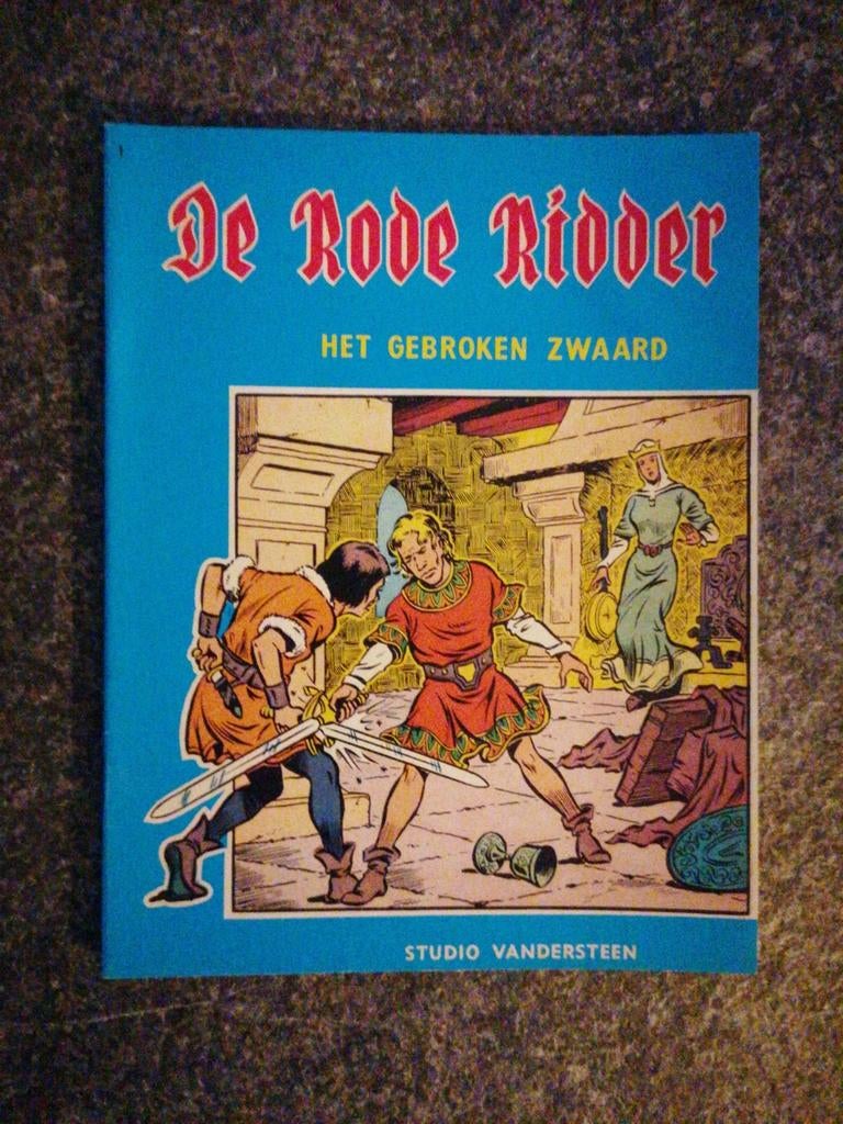 Strip De Rode Ridder 'Het gebroken zwaard', nieuwstaat, Ophalen of Verzenden, Nieuw