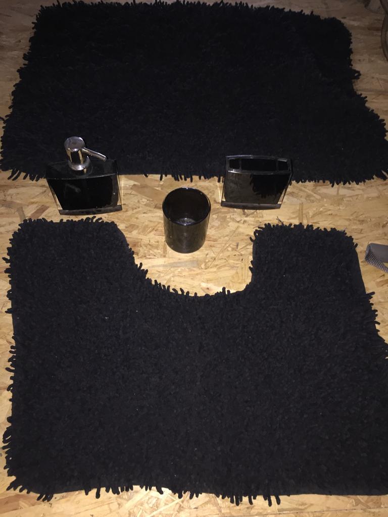 Toiletgootsteenset Nieuwe handwasmat, Huis en Inrichting, Zo goed als nieuw