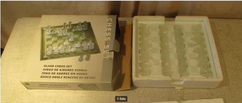 Jeu d'échecs en verre - Nouveau, Enlèvement ou Envoi, Neuf
