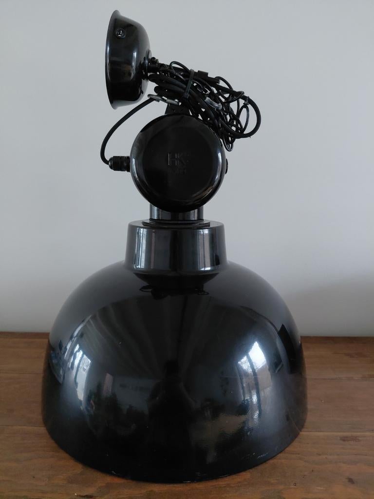 HK Living hanglamp Factory M zwart, Ophalen