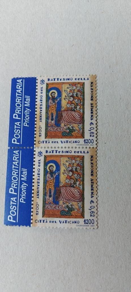 postzegels Vaticaan 2001, Ophalen of Verzenden, Postfris