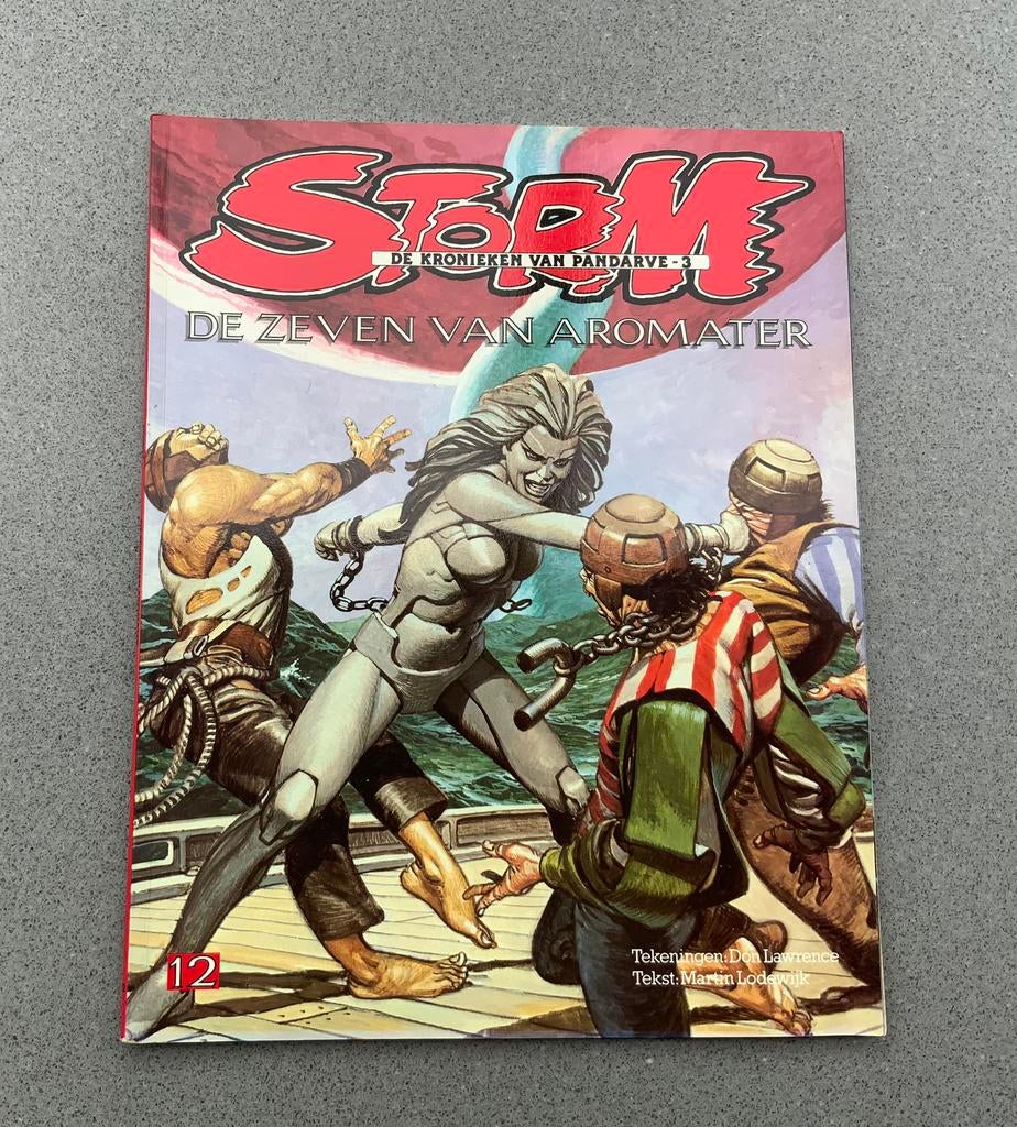 Strip Storm nr 12: de zeven van Aromater, 1ste druk 1984, Boeken, Stripverhalen, Eén stripboek, Ophalen of Verzenden, Nieuw