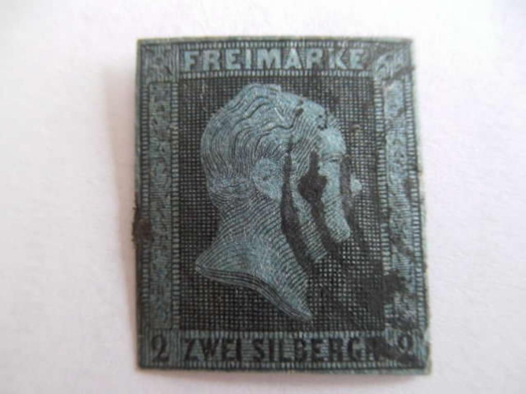 postzegel Preussen Prussia Pruisen nr 4 gestempeld stamp Deu, Postzegels en Munten, Verzenden