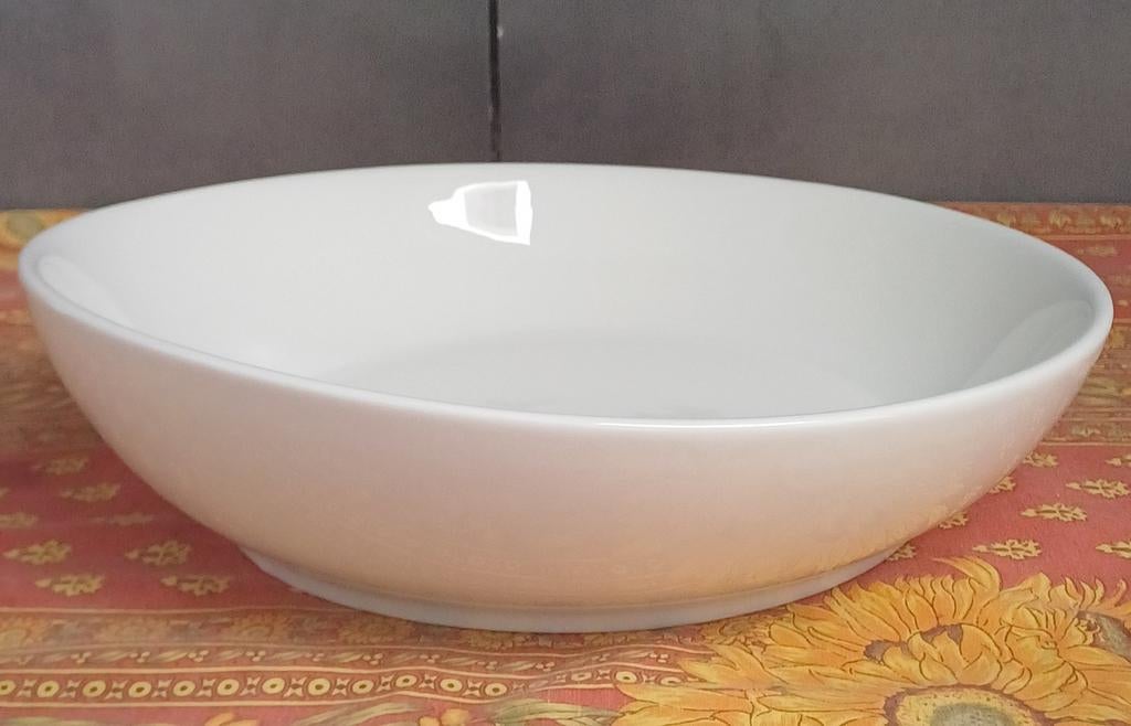 4 WITTE ZWARE LICHT GOLVENDE BORDEN HOME CREATION KITCHEN, Huis en Inrichting, Ophalen, Bord(en)
