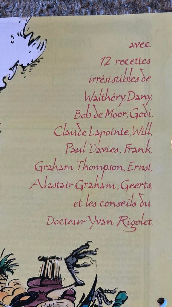Franquin Gastrocomic Almanach 1985, Verzamelen, Ophalen of Verzenden, Zo goed als nieuw
