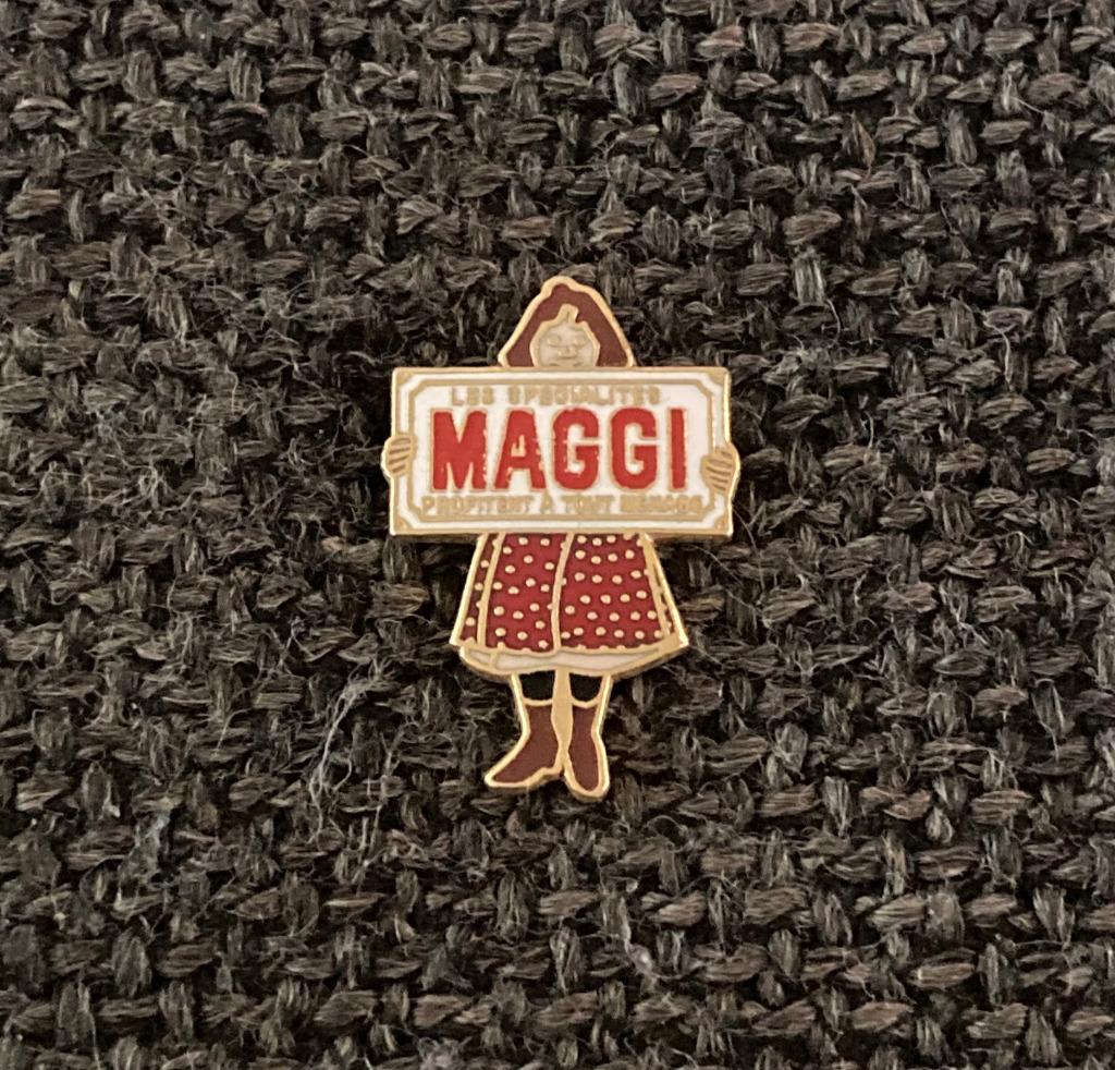 PIN - MAGGI, Verzamelen, Verzenden, Gebruikt, Overige onderwerpen, Speldje of Pin