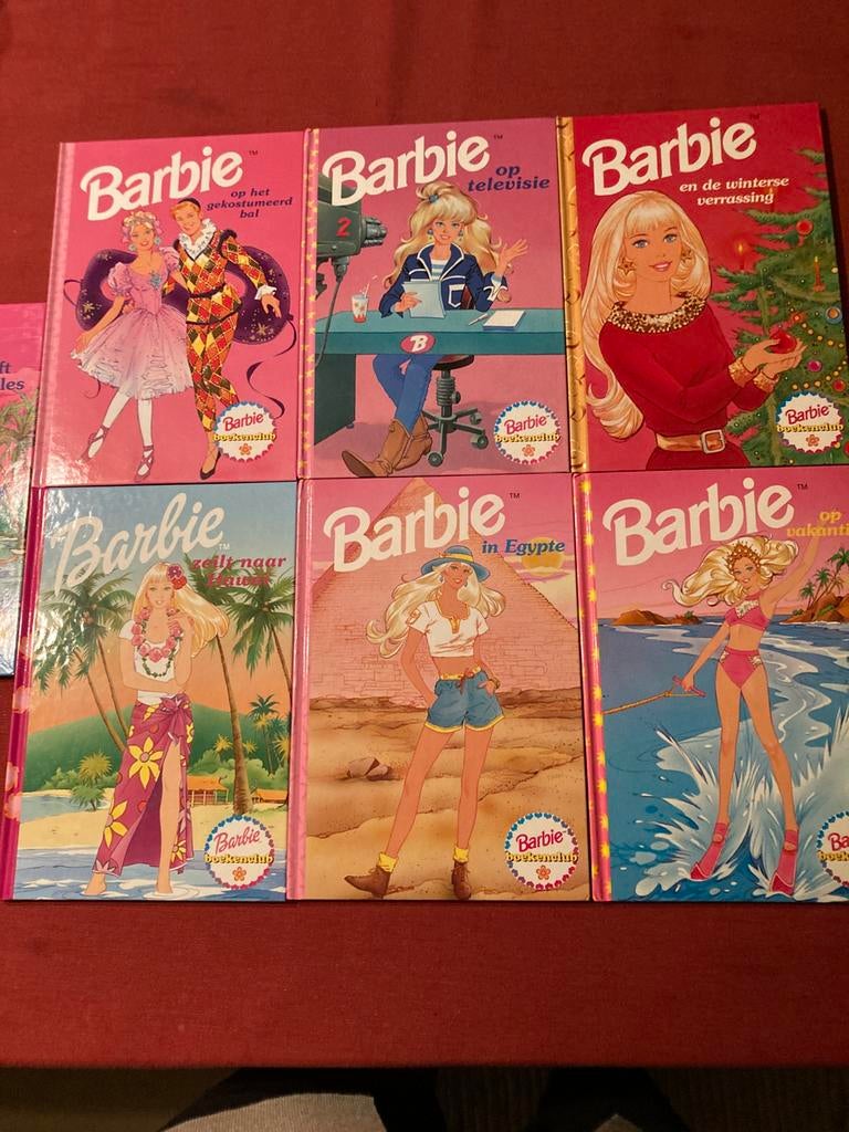 Boekjes van barbie ,boekenclub jaren 90, Ophalen of Verzenden, Zo goed als nieuw