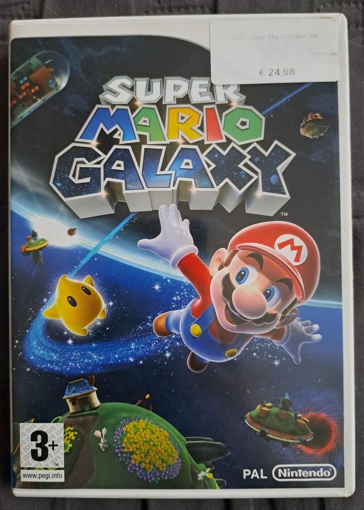 Wii spel Super Mario galaxy, Consoles de jeu & Jeux vidéo, Jeux | Nintendo Wii, Enlèvement ou Envoi, 2 joueurs, À partir de 7 ans