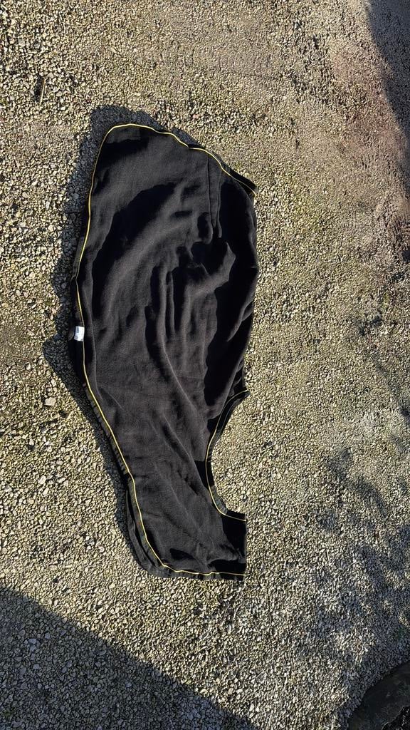 Uitrijdeken Fleece zwart maat 6’6”, Dieren en Toebehoren, Ophalen of Verzenden, Zo goed als nieuw