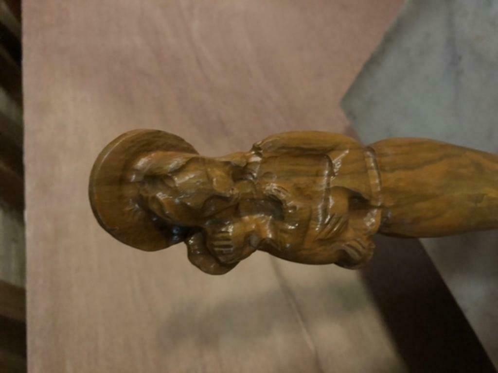 Houten beeld Maria, Antiek en Kunst, Kunst | Beelden en Houtsnijwerken, Ophalen of Verzenden