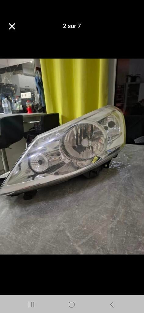 Phare de voiture Fiat Scudo Furgon 08 550 1142 L, Fiat