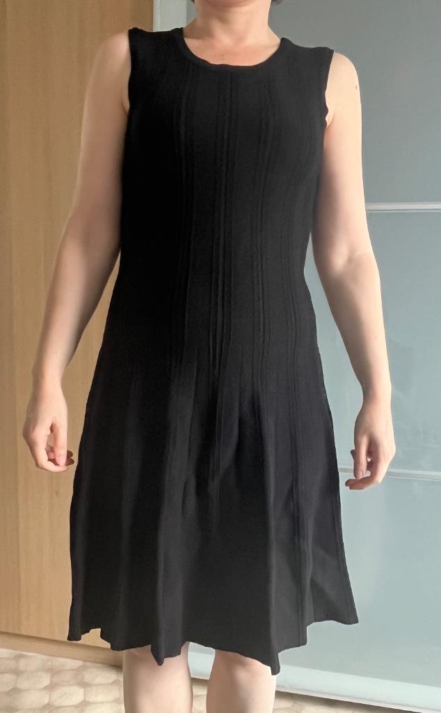 Robe noire sans manche marque 123 taille 38, Neuf, Taille 38/40 (M), Enlèvement, Longueur genou