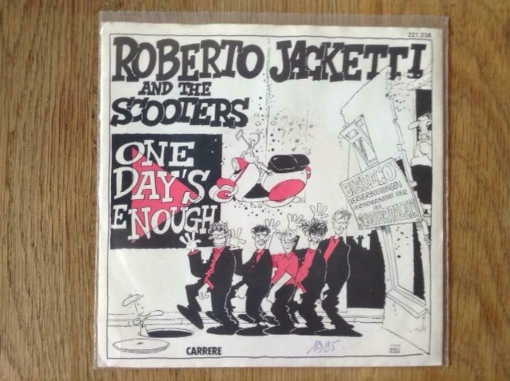 single roberto jacketti and the scooters, Enlèvement ou Envoi, 7 pouces, Rock et Metal, Single
