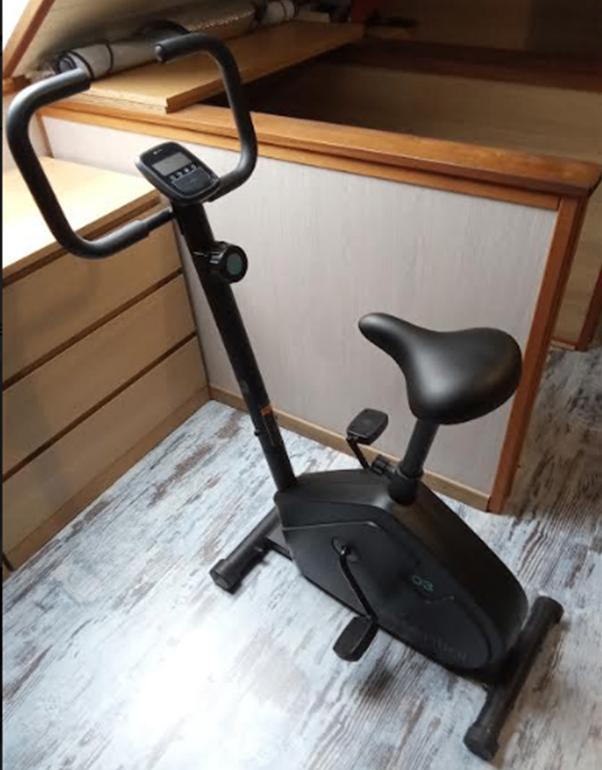 Velo d appartement Domyos essential 03 + selle, Enlèvement, Neuf, Jambes, Vélo d'appartement