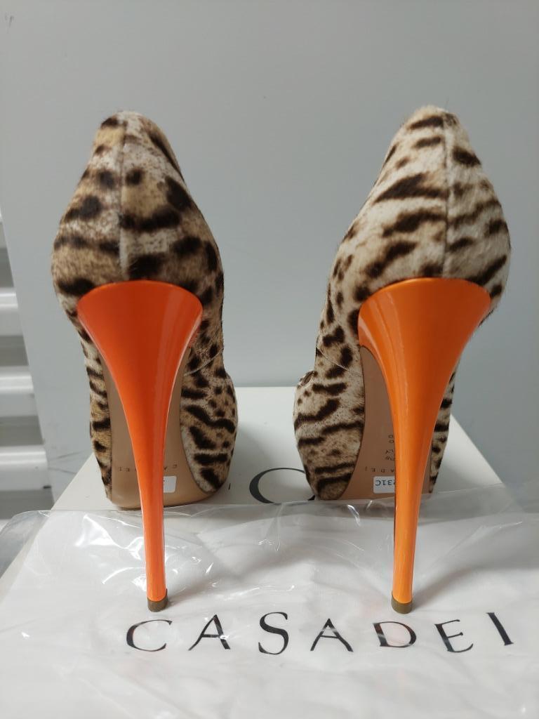 231C* Casadei - superbes escarpins high heels (35), Neuf, Autres couleurs, Escarpins, Casadei
