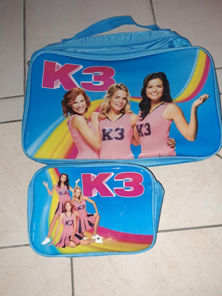 K3  weekendtas en toilettas, Ophalen of Verzenden, Zo goed als nieuw