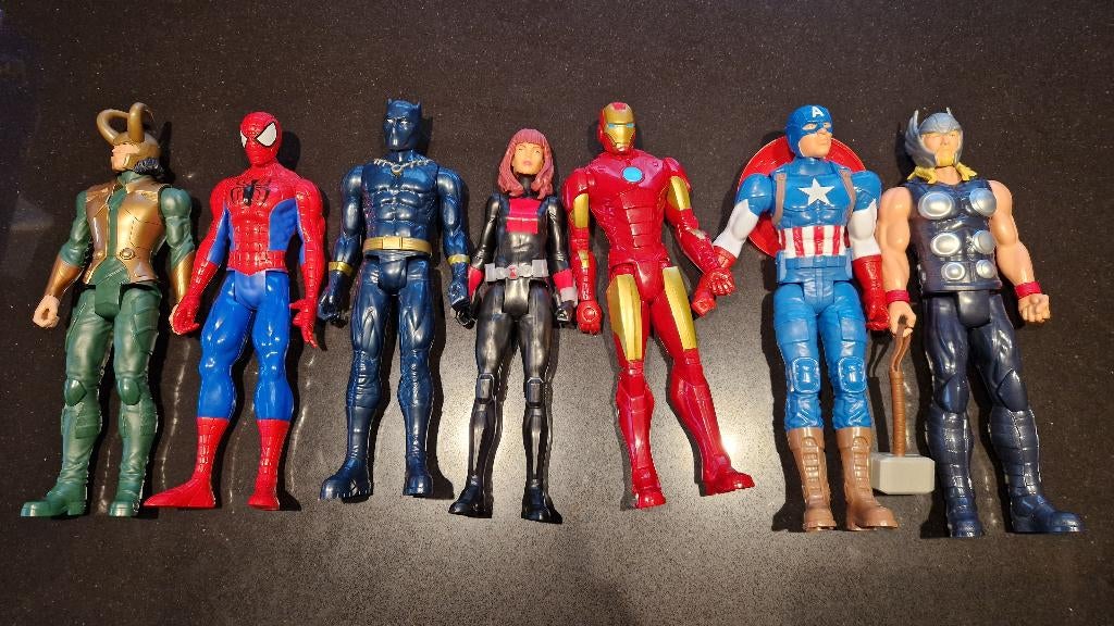 Avengers Titan Heroes Multipack Collection, Kinderen en Baby's, Speelgoed | Actiefiguren, Ophalen, Zo goed als nieuw