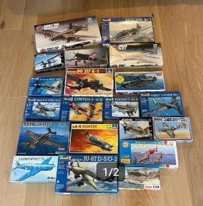Modelbouw vliegtuigen 1/72, Neuf, Autres marques, Enlèvement, 1:72 à 1:144