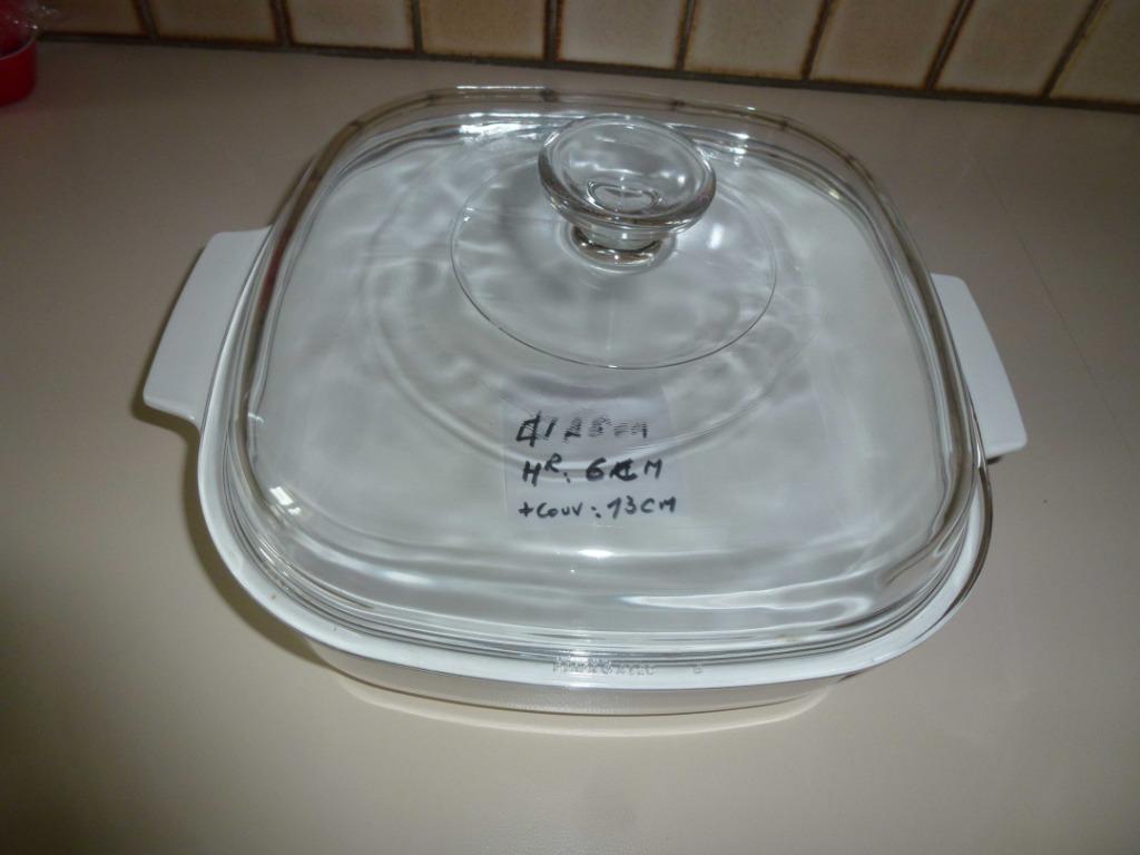 Corning ovenschotel, alle vuren, als nieuw, Kookpan of Snelkookpan, Overige materialen, Ophalen of Verzenden, Zo goed als nieuw