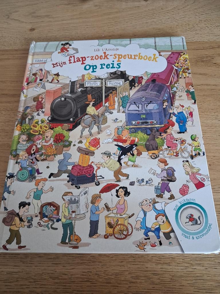 Zoekboek: "Mijn flap-zoek-speurboek: Op reis", Gelezen, Fictie algemeen, Jongen of Meisje, Ophalen of Verzenden