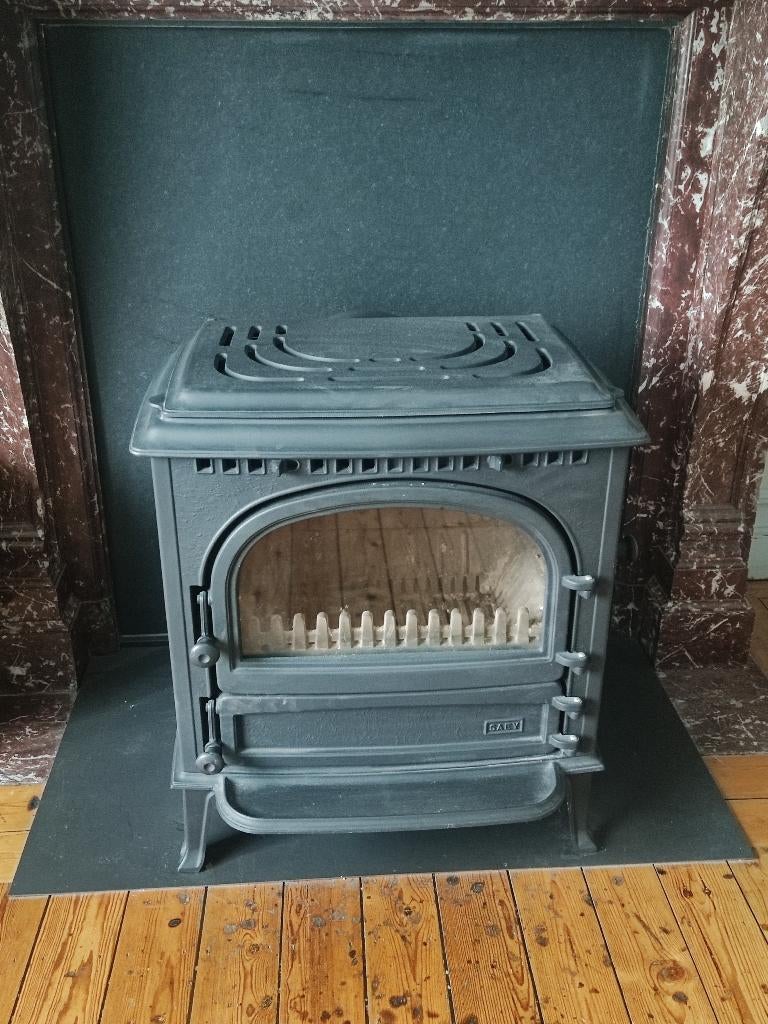 Poêle Bois Charbon Saey, Ophalen, Houtkachel, Zo goed als nieuw, Vrijstaand