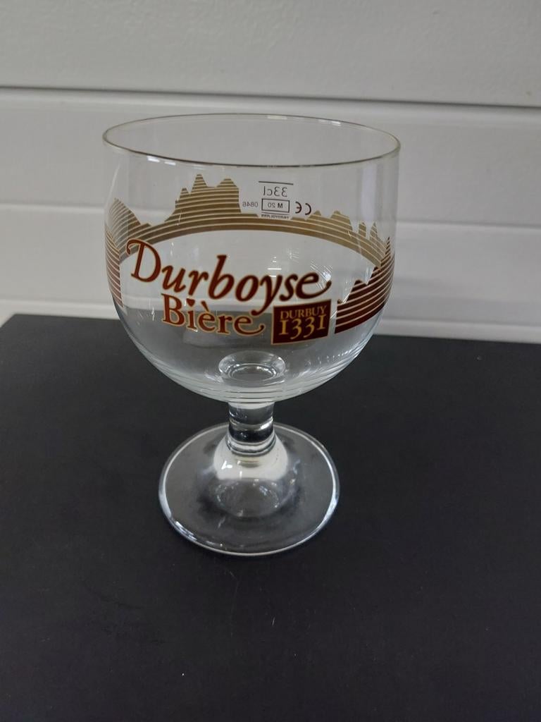 Verre à bière Durboyse, Collections, Enlèvement ou Envoi, Comme neuf, Verre à bière