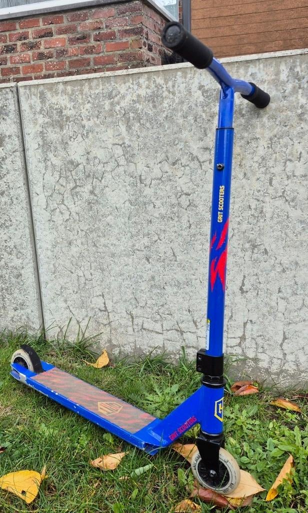 GRIT ATOM BLUE freestyle scooter, Fietsen en Brommers, Ophalen, Zo goed als nieuw, Gewone step