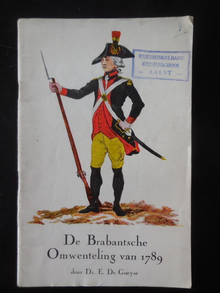 De Brabantse Omwenteling van 1789, Boeken, Ophalen of Verzenden