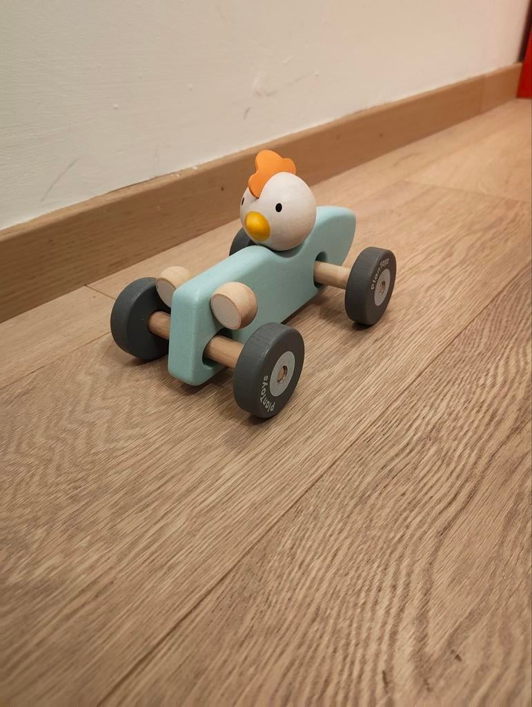 PlanToys raceauto, Ophalen, Zo goed als nieuw