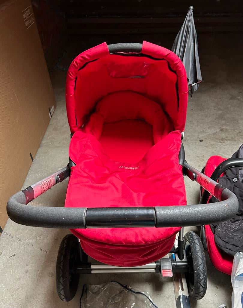 Kinderwagen maxi cosi, Kinderen en Baby's, Kinderwagens en Combinaties, Gebruikt, Verstelbare duwstang, Maxi-Cosi, Ophalen